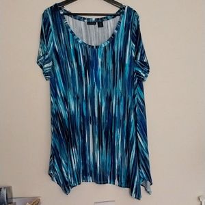 Tahari Top blouse plus size